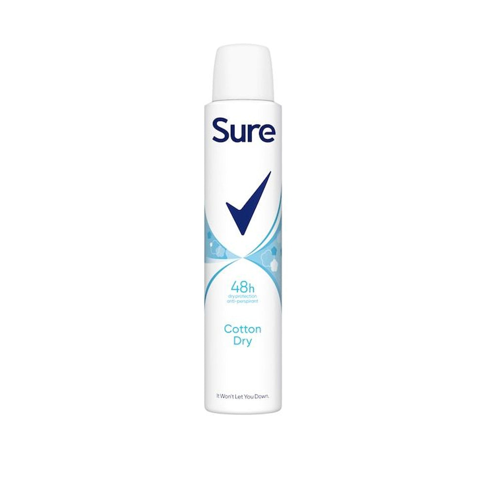 SURE DEODRANT SPRAY 150ML (COTTON DRY)