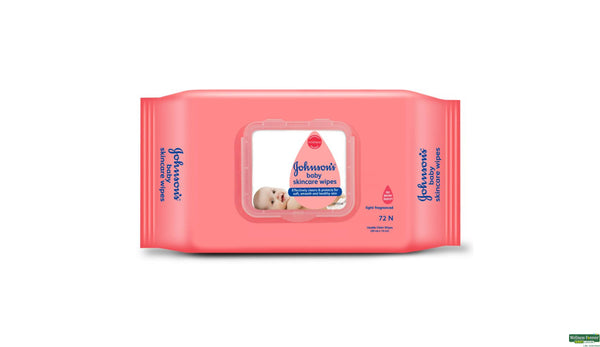 JOHNSON BABY WIPES 72PC