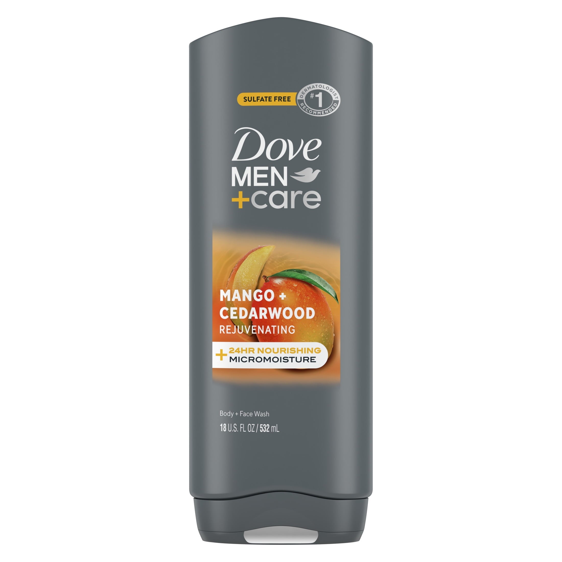 DOVE MEN SHOWER GEL 532ML (MANGO)