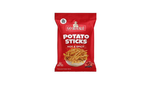 GO ROYAL POTATO STICK 58G (HOT & SPICY)