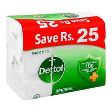DETTOL SOAP (ORG) 110G*3