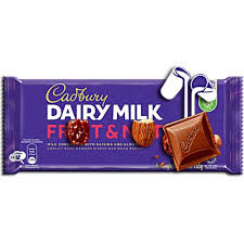 CADBURY DIRY MILK 160G (FRUIT & NUT)