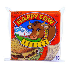 HAPPY COW SLICES 200G (BURGER)