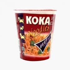 KOKA NOODLE BEEF 70G CUP
