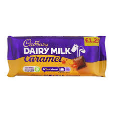 CADBURY D-MILK CHOCOLATE 120G (CARAMEL)