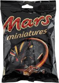MARS CHOCOLATE MINIATURES 150G