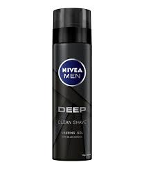 NIVEA SHAVING GEL 200ML (DEEP)