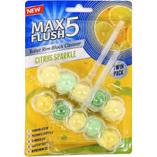 MAX FLUSH 5 TOILET HANGER 2*45G (CITRUS)