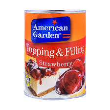 A-G TOPPING - FILLING STRAWBERY 595G