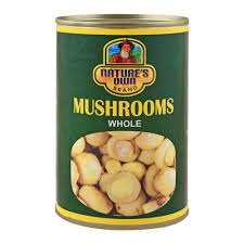 NATURE OWN WHOLE MUSHROOMS 400G