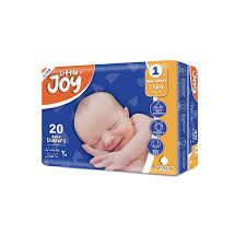 LITTLE JOY DIAPERS ECO (NEW BORN)