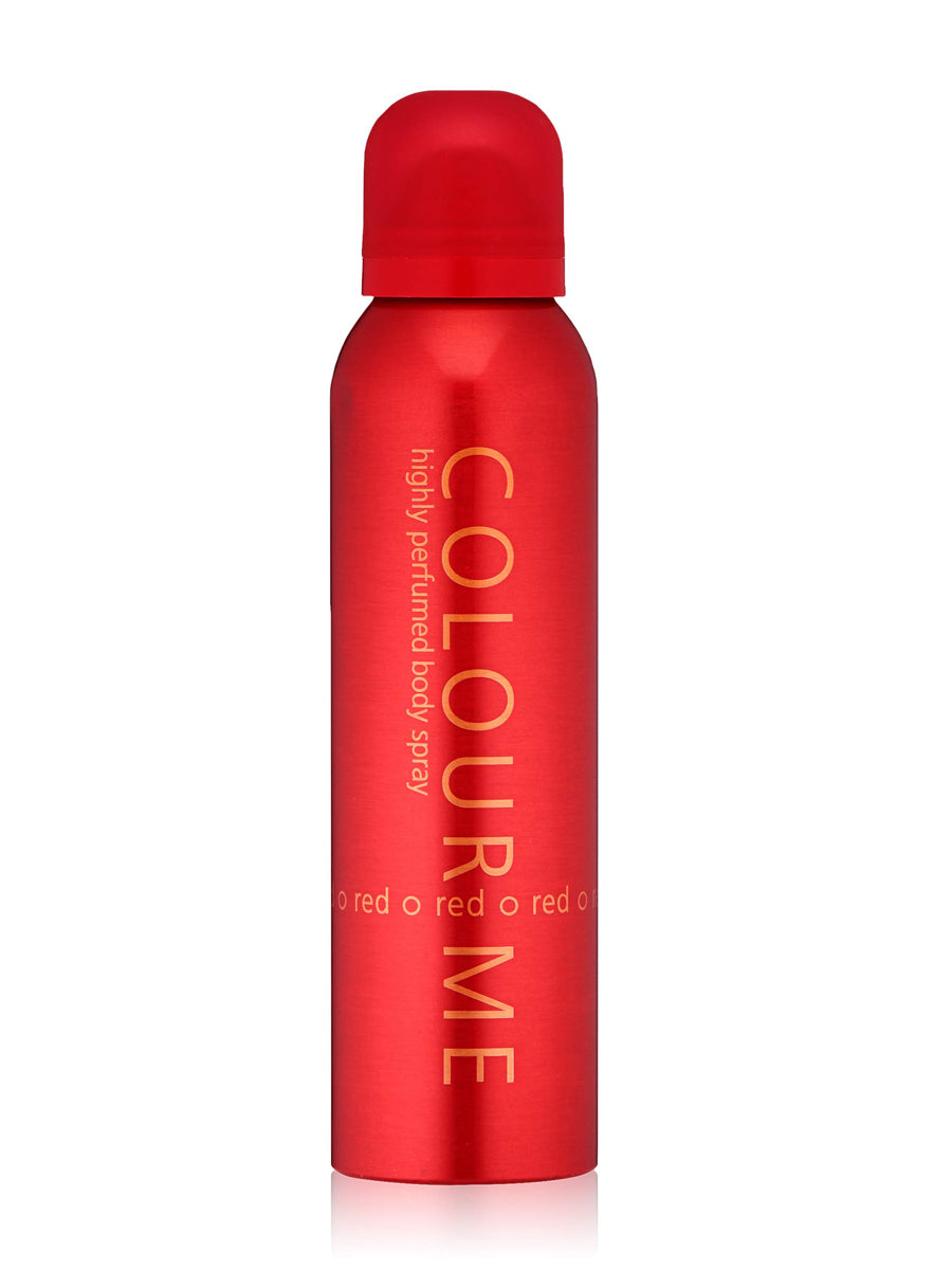 COLOUR ME BODY SPRAY 150ML (RED)