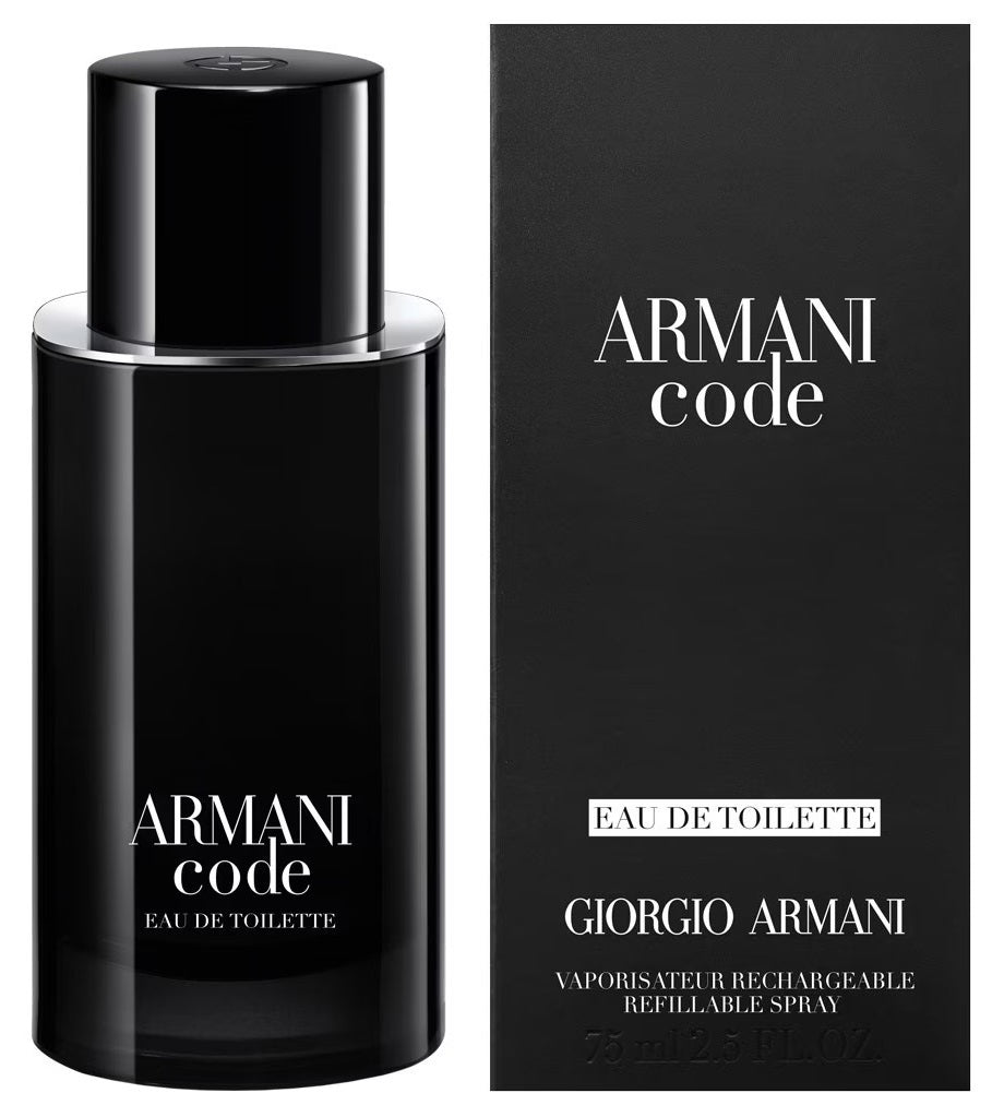 ARMANI CODE EDT REFILLABLE SPRAY 75ML