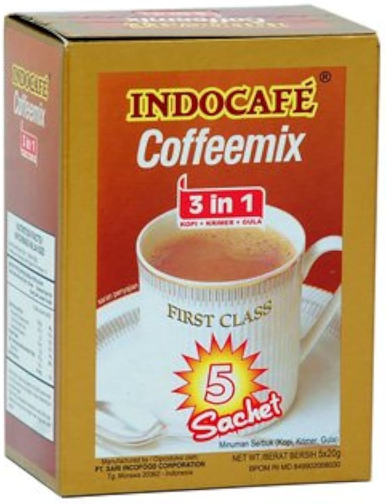 INDOCAFE COFFEEMIX BOX 5 SACHET