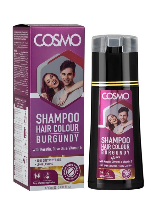 COSMO MEN C-SHAMPOO 180ML (BURGUNDY)
