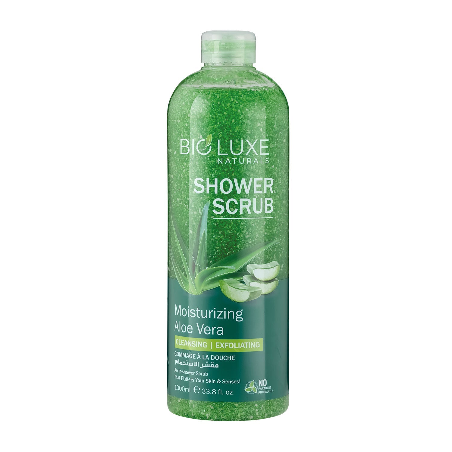 BIO LUXE SHOWER SCRUB 1000ML (ALOE)