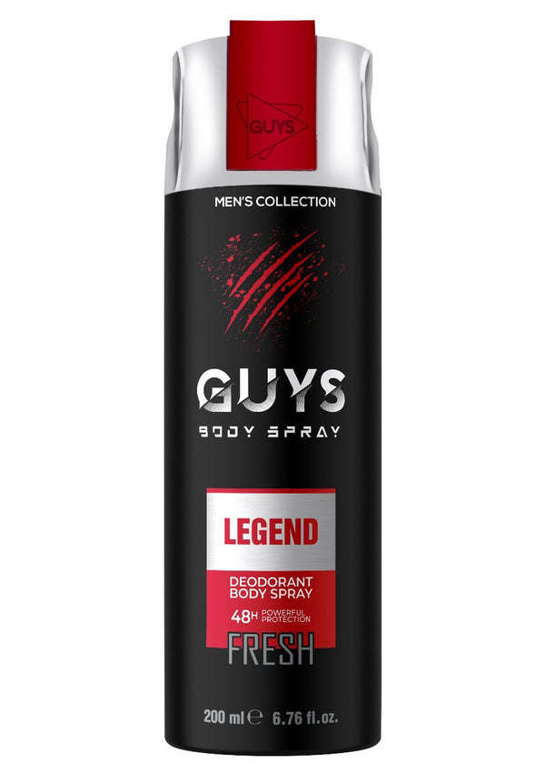 GUYS BODY SPRAY 200ML (LEGEND)