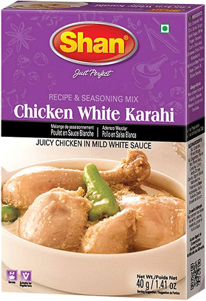 SHAN WHITE KARAHI MIX 40G