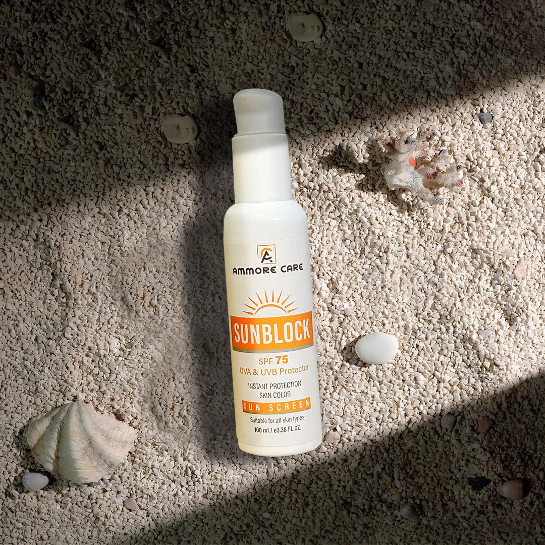 AMMORE CARE SUN-BLOCK 100ML (SPF75)
