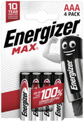 ENERGIZER MAX AAA 4PC