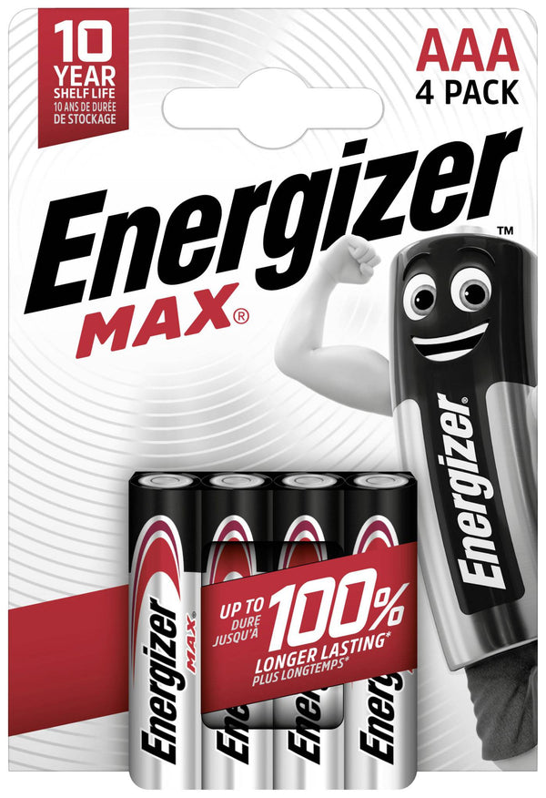 ENERGIZER MAX AAA 4PC