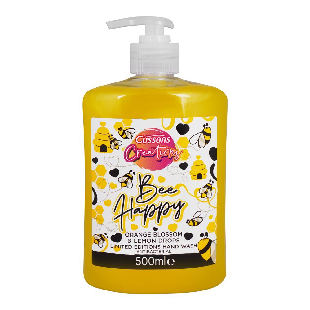 CUSSONS HAND WASH 500ML (BE HAPPY)
