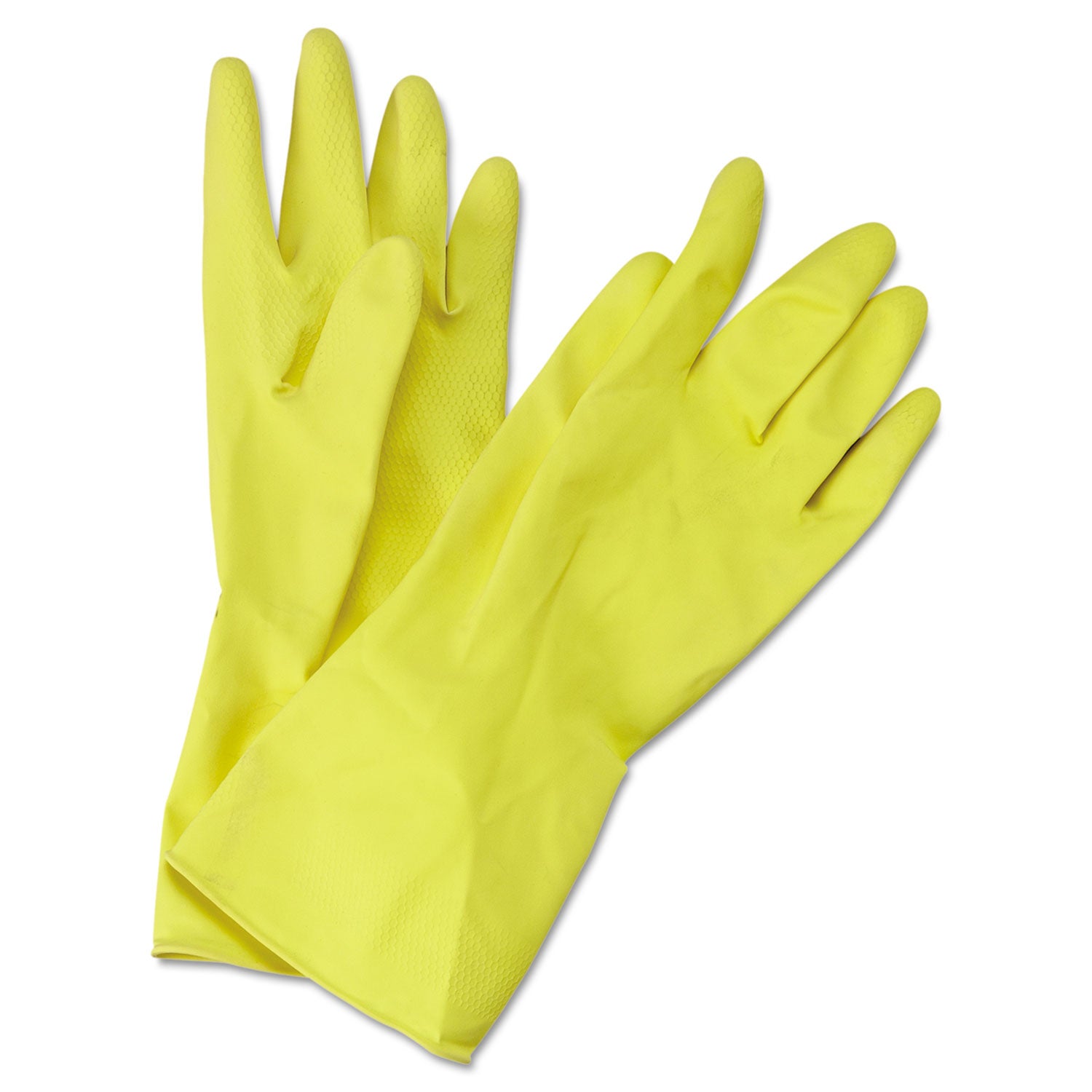 WASHING GLOVES YELLOW