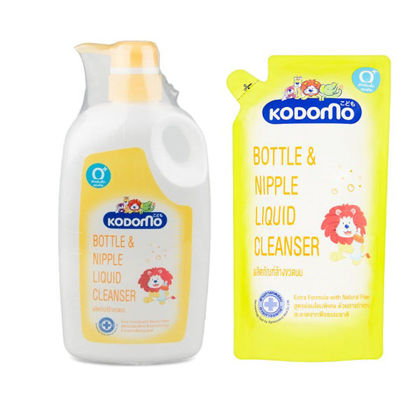 KODOMO BOTTLE & NIPPLE LIQUID CLEANSER 650ML
