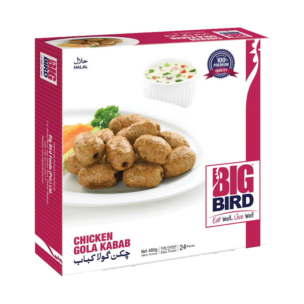 BIG BIRD CHICKEN GOLA KABAB 480G
