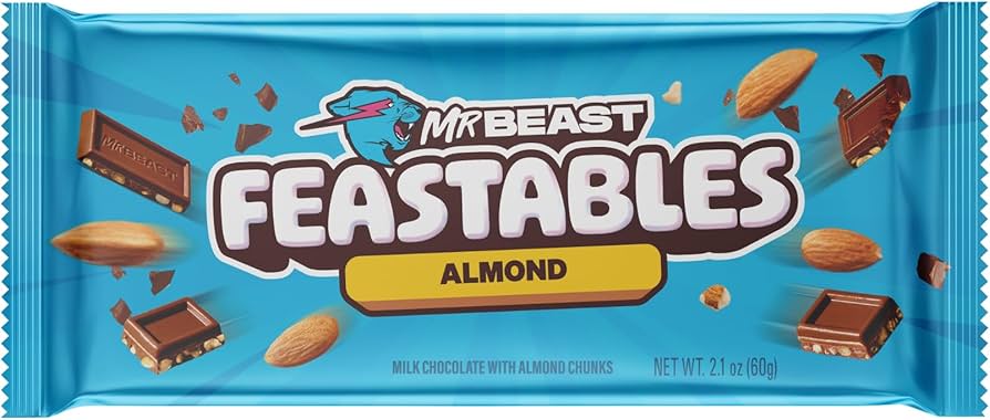 MR BEAST FEASTABLES 60G (ALMOND)