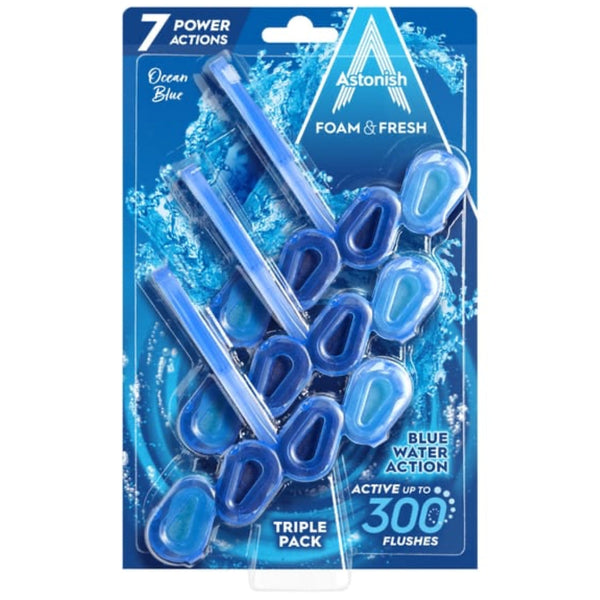 ASTONISH FOAM & FRESH TRIPLE PACK (OCEAN)