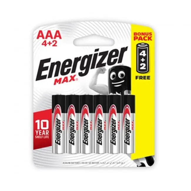 ENERGIZER AAA 4+2