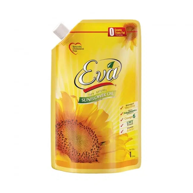 EVA SUNFLOWER OIL 1L POUCH