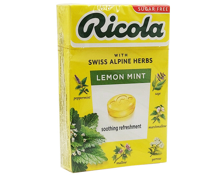 RICOLA LEMON MINT 40G